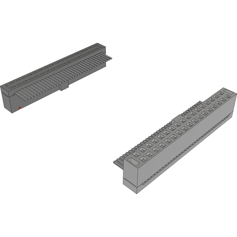 Samtec-HCSD-17-D-02.00-01-N-R  Cable Assembly Flat Ribbon 0.05m