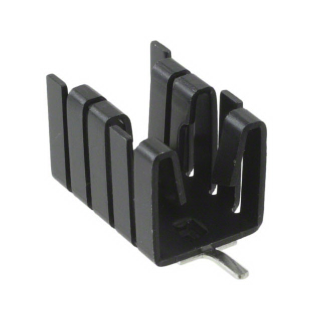 Assmann WSW components, Inc-V8508B Kühlkörper Heat Sink Passive TO-220 Finger Thru-Hole Aluminum Black Anodized
