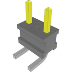 Conn Unshrouded Header HDR 3 POS 1.27mm Solder ST Top Entry SMD Layer