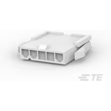TE Connectivity-2029177-5 分立接线罩连接器 Conn Housing PL 5 POS 4.2mm Crimp ST Panel Mount White Bag