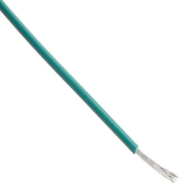 CnC Tech, LLC-11047-24-1-0500-007-1-TS Cable Single Conductor Hook-up Wire 24AWG 152.4m 1.56mm Tinned Copper Green 600V Reel
