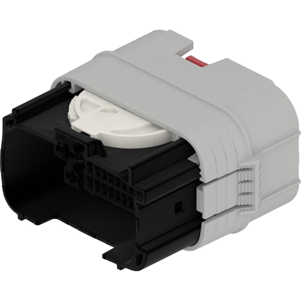 Delphi-35730037 Einzeladersteckverbinder, Gehäuse Ergonomic Mating Housing Connector