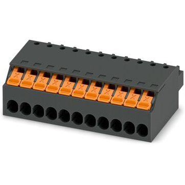 PHOENIX CONTACT-1464115 Connector Terminal Blocks PCB Connector, Nominal Cross Section 1.5 mm2 , Color Black, Nominal Current 8 A