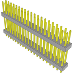Conn Board Stacker HDR 40 POS 2mm Solder ST Top Entry Thru-Hole Bulk