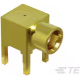 TE Connectivity-CONMCX002 Connettore RF Conn MCX 50Ohm Solder RA Thru-Hole F Gold