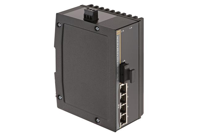 HARTING-24035041120 Ethernet-Schaltern Ha-VIS eCon 3000 Full Gigabit Ethernet Basic PoE+ 24 V DC/DC