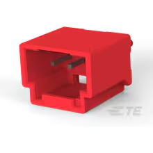 TE Connectivity-3-1971798-3 Embases de raccordement et réceptacles PCB Conn Shrouded Header (4 Sides) HDR 3 POS 2.5mm Solder ST Top Entry Thru-Hole Bag