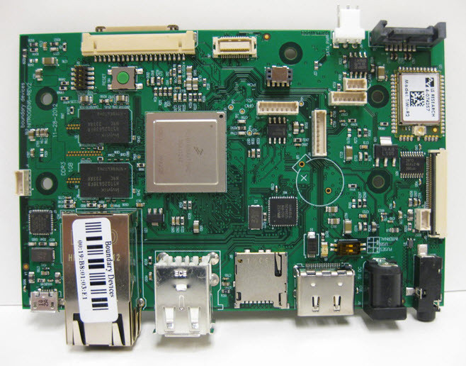 Ezurio-NIT6X Single Board Computers - SBCs i.MX6 Application Processor and SOC Kit 1000MHz CPU 1GB RAM 2MB Serial Flash Android 4.3/WinCE 7.0