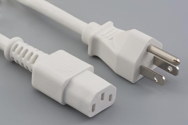 Tensility International-11-00031 Cable Assembly AC Power Cable Assembly 2m NEMA 5-15P to C13 3 to 3 POS F-M 18AWG