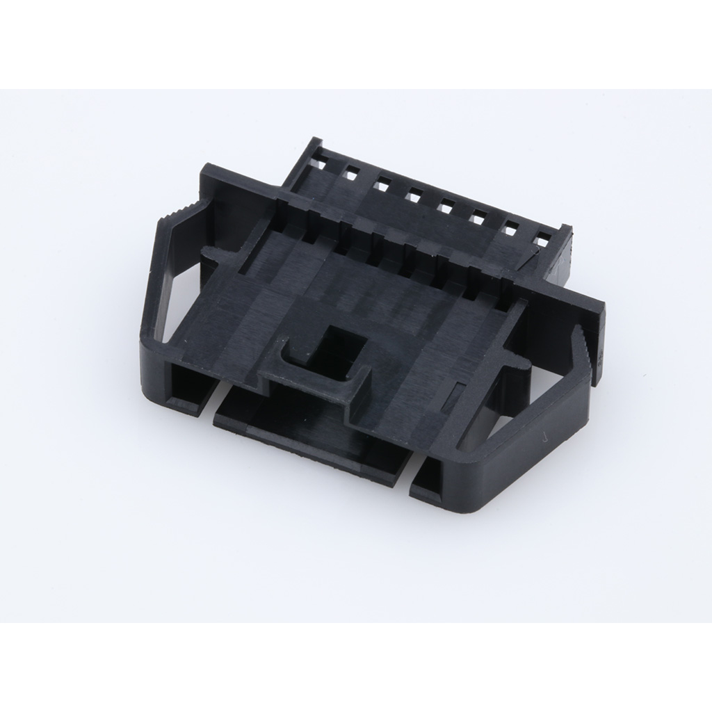 Molex-70107-0042 Connector Discrete Wire Housing Conn Housing PL 8 POS 2.54mm Crimp ST Panel Mount Black SL™ Bag