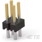 TE Connectivity-5-146256-2 Steckverbinderleisten und Leiterplattenbuchsen Conn Unshrouded Header HDR 4 POS 2.54mm Solder ST Top Entry Thru-Hole Carton