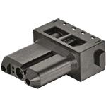 Connector Accessories Guide Module Straight Polycarbonate Black Han-Modular®