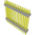 Conn Board Stacker HDR 32 POS 2mm Solder ST Thru-Hole Bulk