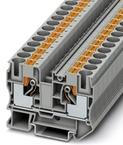 PHOENIX CONTACT-3212120 连接器接线板 Conn Feed-Through Terminal Block 2 POS Push-In Spring G DIN Rail/T DIN Rail 57A