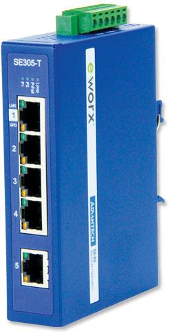 Advantech-SE305-T Ethernet-Schaltern Ethernet Switch 5-Port 100Mbps