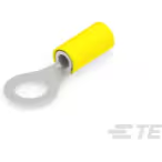 TE Connectivity-35111 Steckverbinderanschlüsse Ring Tongue Terminal 10-12AWG Copper Yellow 33.5788mm Tin Loose