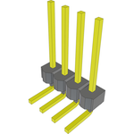 Conn Unshrouded Header HDR 4 POS 2.54mm Solder RA Side Entry Thru-Hole Bulk