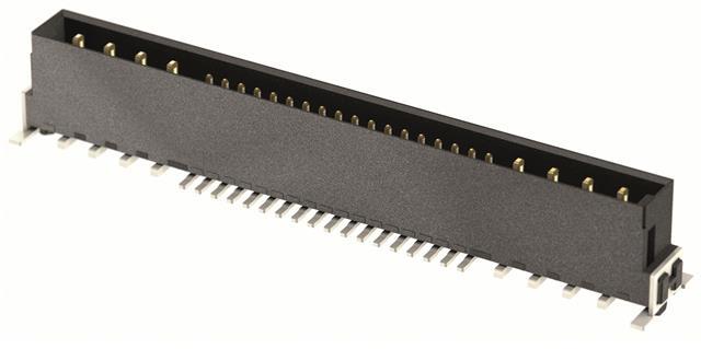 HARTING-15728362601000 Piastre connettori e prese PCB Conn Shrouded Header (4 Sides) M 8Power/36Signal POS 2.54mm/1.27mm Solder ST Side Entry SMD har-flex® Reel