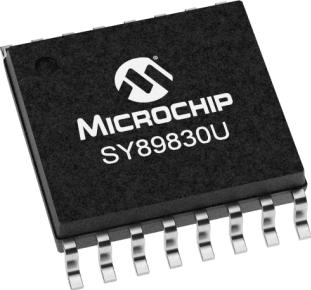 Microchip Technology-SY89830UK4G-TR Tampon et pilote d'horloge Clock Driver 4-OUT 2-IN 1:4 16-Pin TSSOP T/R