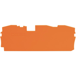 Connector Accessories End and Intermediate Plate Polyamide 6/6 Orange Box