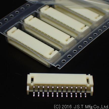 JST Manufacturing-S12B-PH-SM4-TB(LF)(SN) Piastre connettori e prese PCB Conn Shrouded Header (4 Sides) HDR 12 POS 2mm Solder RA Side Entry SMD T/R