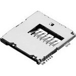 ALPS ALPINE CO., LTD-SCHA5B0200 Steckverbinder, Speicherkarte Conn Micro SD Card RCP 8 POS Solder RA SMD microSD™ Reel