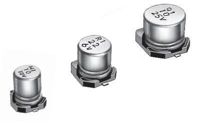 Nichicon-UWP1V4R7MCL1GB Kondensator, Aluminium Cap Aluminum Lytic 4.7uF 35V 20% (5 X 5.4mm) SMD 0.018A 1000h 85°C T/R Automotive AEC-Q200