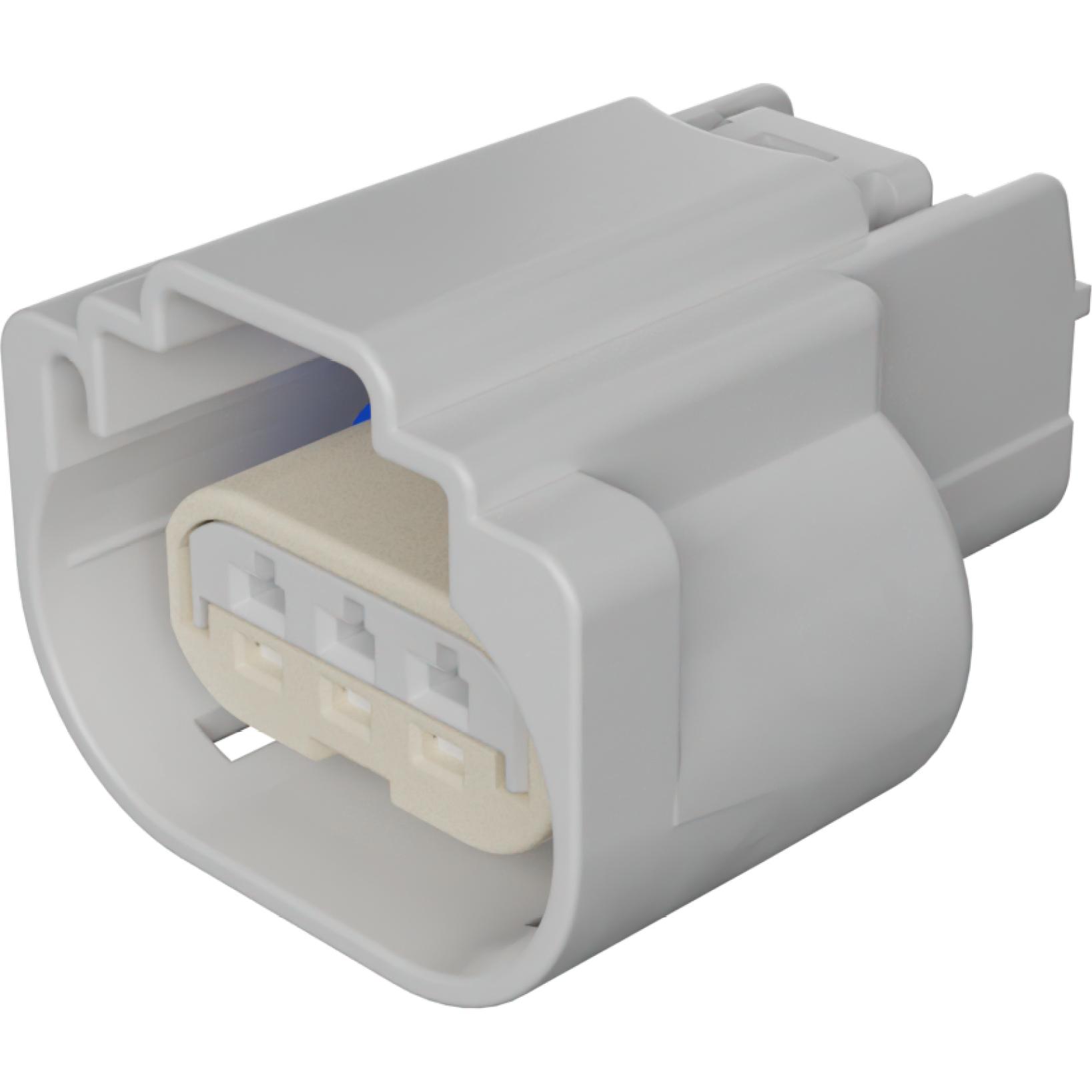 Molex-1600733112 Gaine de câblage de raccordement discret Conn Housing RCP 3Power POS 4.5mm Crimp ST Cable Mount Stone Gray Bag