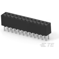 TE Connectivity-1-534998-2 Piastre connettori e prese PCB Conn Socket Strip F 24 POS 2.54mm Solder ST Top Entry Thru-Hole Box