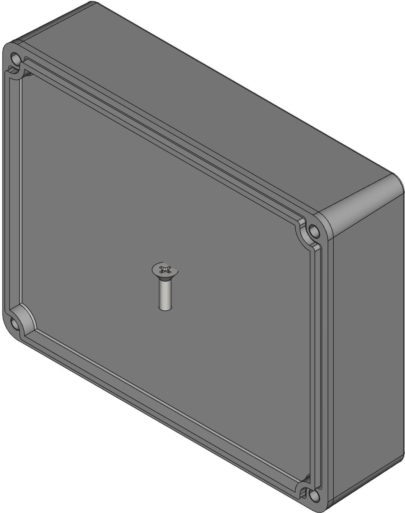 Hammond Manufacturing-1590BB  Natural Die Cast Aluminum Wall Mount Watertight Enclosure