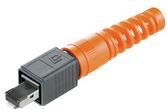 Weidmuller-1963190000 电话及电信连接器 RJ45 Crimp Plug, Version 4, Anti-Kink Device, Cat.6A