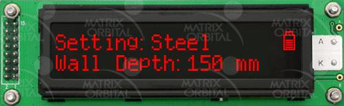 Matrix Orbital-LK202-25-R-V LCD-Zeichenmodule Intelligent Alphanumeric Liquid Crystal Display