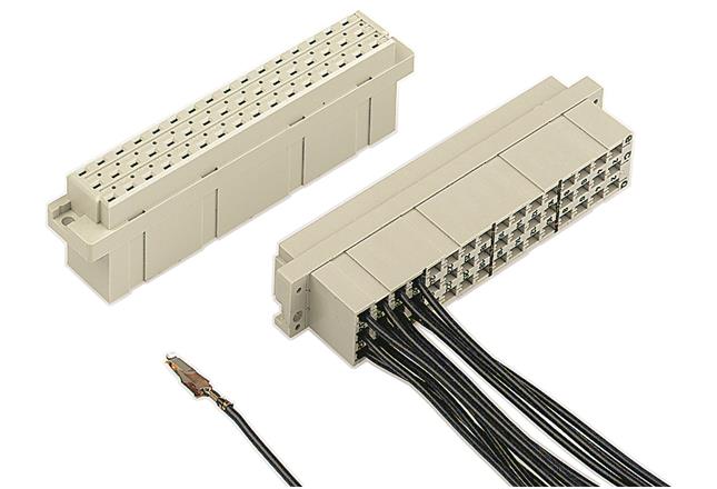 HARTING Technology Group-09050483202 Connector Backplane Conn Backplane RCP 48 POS 5.08mm Crimp ST Gray
