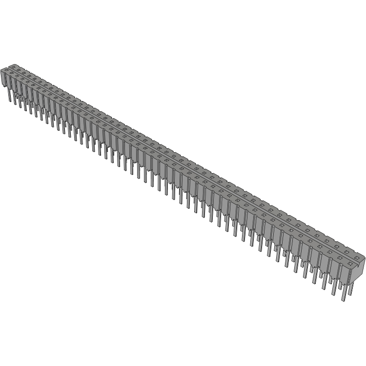 Samtec-CES-148-02-T-D Piastre connettori e prese PCB Conn Socket Strip SKT 96 POS 2.54mm Solder ST Thru-Hole Tube