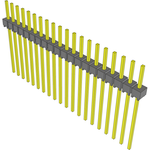 Conn Unshrouded Header HDR 20 POS 2.54mm Solder ST Top Entry Thru-Hole Bulk