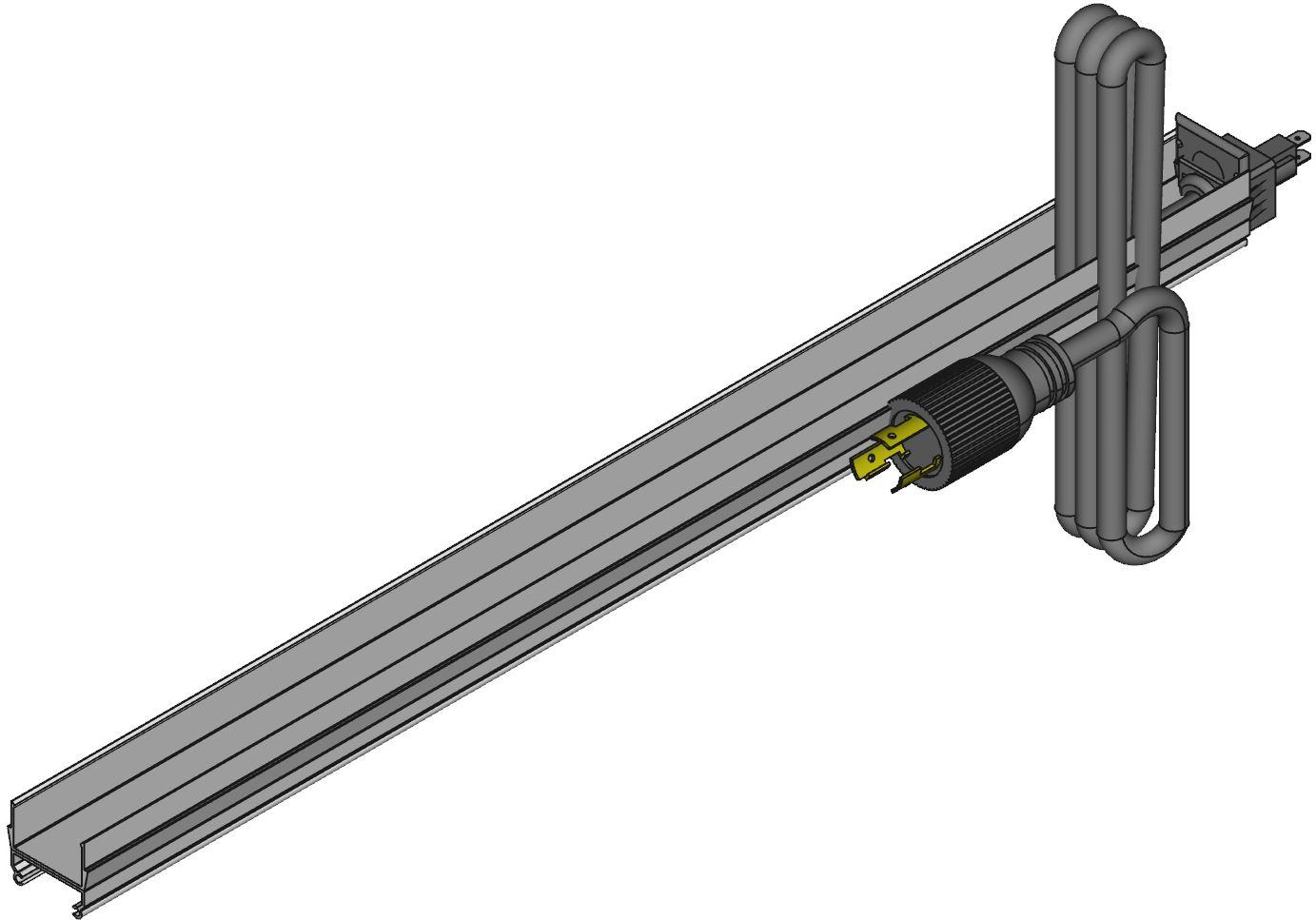 Hammond Manufacturing-1589T24C1 配电装置 Vertical Rackmount Outlet Strip