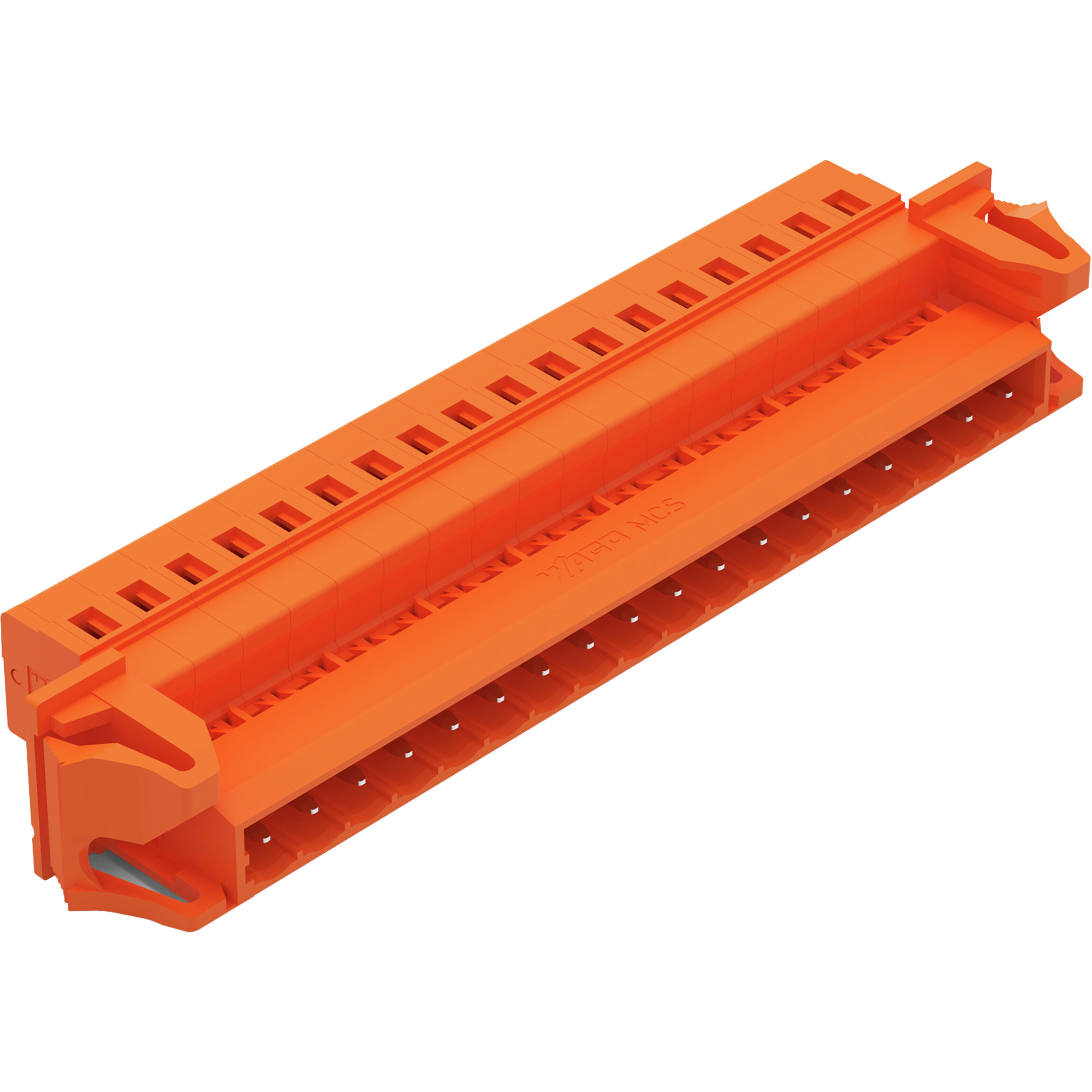 WAGO-231-648/114-000 Connector Terminal Blocks Conn PC Terminal Block M 18 POS 5.08mm Spring Clamp ST Panel Mount 15A Box