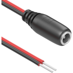 Tensility International-10-02325 Cable Assembly DC Power Cable Assembly DC Power 1.83m DC Power Jack 2POS F 18AWG