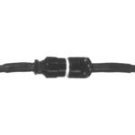 Alpha Wire-F70022 BK132 Wärmeschrumpfende Produkte Heat Shrink Tubing ST Cross Linked Polyolefin Black Heavy