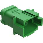 Conn Housing RCP 8 POS Crimp ST Cable Mount Green