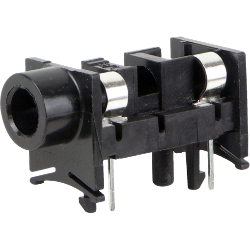 Switchcraft-SN49A12B Connettore audio e video Conn Phone Jack F 3 POS Solder RA Thru-Hole 3 Terminal 1 Port