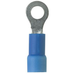 Ring Tongue Terminal 14-16AWG Copper Blue 24.4mm Tin Bottle
