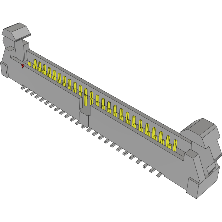 Samtec-EHT-125-01-L-D-SM-SR Piastre connettori e prese PCB Conn Ejector Header HDR 50 POS 2mm Solder ST Top Entry SMD Tube
