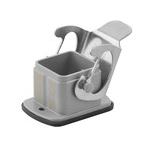 Connector Accessories Housing Straight Die Cast Aluminum Gray