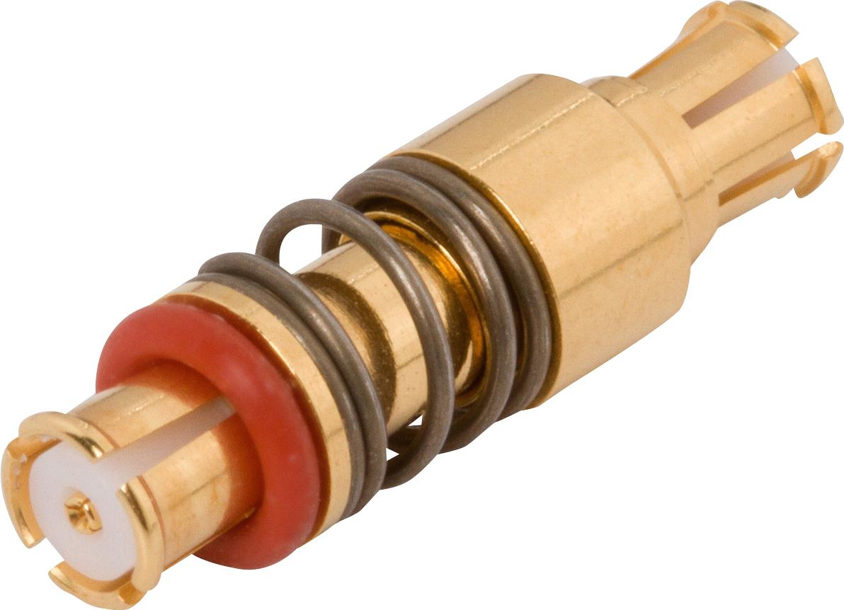 Amphenol SV Microwave-1112-4019 Connector RF Conn SMP Adapter 0Hz to 40GHz 50Ohm ST RCP/RCP Gold Over Nickel Tray