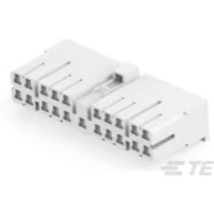 TE Connectivity-171838-1 分立接线罩连接器 Conn Housing PL 21 POS Crimp ST Cable Mount Natural