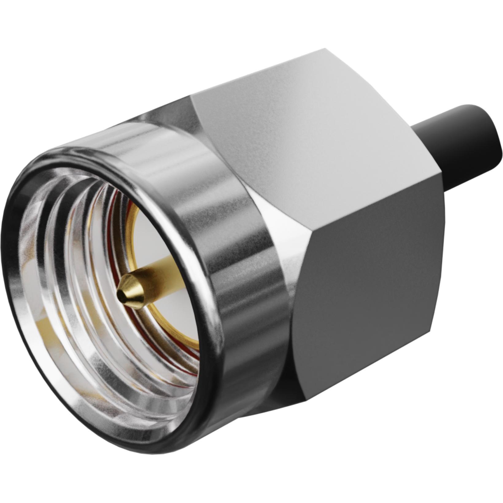 Molex-732510051 射频连接器 Conn SMA 0Hz to 18GHz 50Ohm Solder ST Cable Mount PL Gold Bag