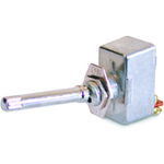NTE Electronics-54-564 Kippschalter Switch Toggle ON None OFF SPST Long Bat Lever Screw 0.05A 12VDC Panel Mount with Threads