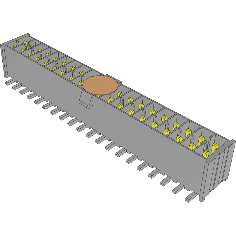 Samtec-IPL1-120-02-L-D-K-TR Steckverbinderleisten und Leiterplattenbuchsen Conn Wire to Board HDR 40 POS 2.54mm Solder ST Top Entry SMD Mini Mate® T/R