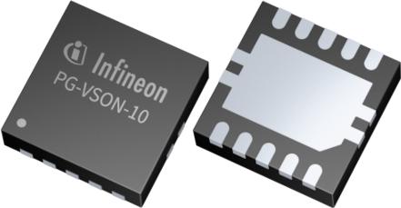 Infineon Technologies AG-2ED2738S01GXTMA1 Controladores de energía y compuertas Driver 8A 1-OUT High Side/Low Side Half Brdg Non-Inv 10-Pin VSON EP T/R